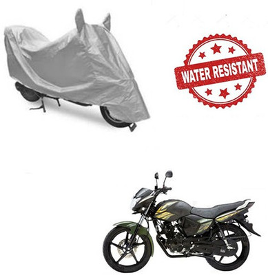 Atulit enterprises Two Wheeler Cover for Yamaha(Saluto, Silver)