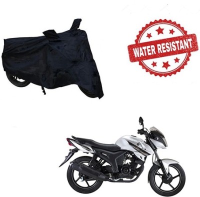 Feel heaven Two Wheeler Cover for Yamaha(SZ-S, Black)