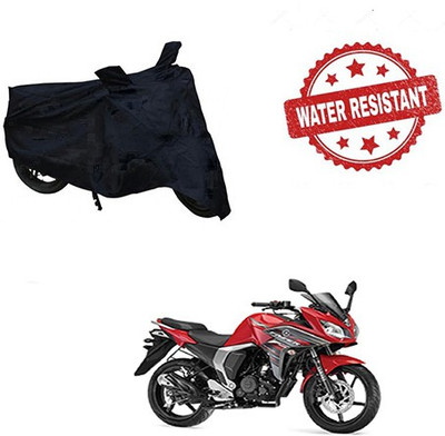 Feel heaven Two Wheeler Cover for Yamaha(Fazer, Black)