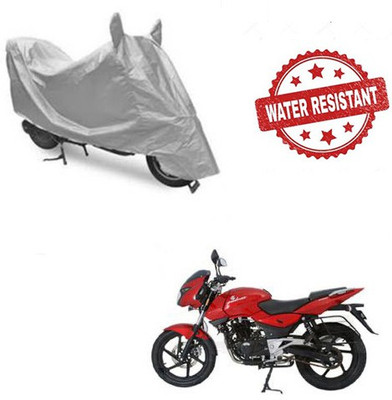 Atulit enterprises Two Wheeler Cover for Bajaj(Pulsar 200 NS DTS-i, Silver)