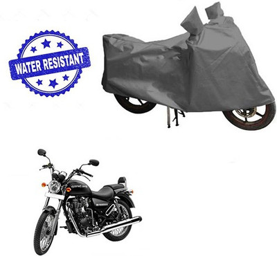 RPSENTTERPR Waterproof Two Wheeler Cover for Royal Enfield(Thunderbird 350, Grey)