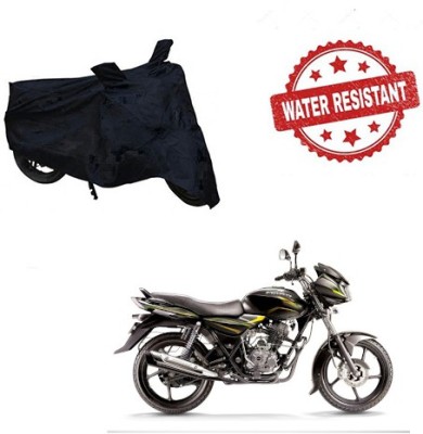 Feel heaven Two Wheeler Cover for Bajaj(Discover 100 DTS-i, Black)