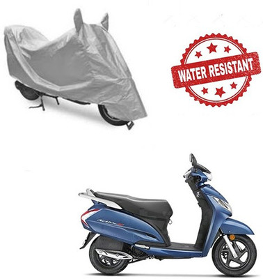 RPSENTTERPR Waterproof Two Wheeler Cover for Honda(Activa 125, Silver)