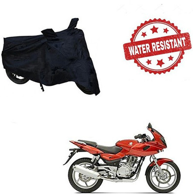 RPSENTTERPR Waterproof Two Wheeler Cover for Bajaj(Pulsar 220 DTS-i, Black)