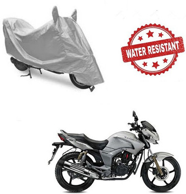Atulit enterprises Two Wheeler Cover for Hero(Hunk, Silver)