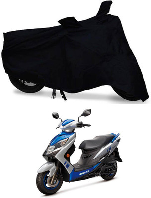 AUTOCAD Waterproof Two Wheeler Cover for Suzuki(Swish 125, Black)
