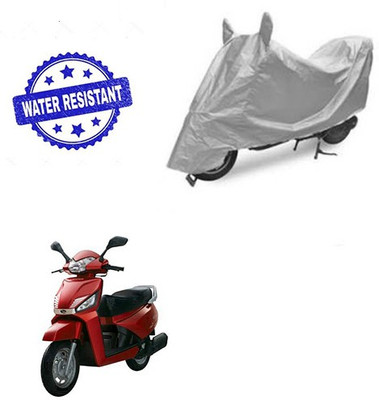 RPSENTTERPR Waterproof Two Wheeler Cover for Mahindra(Gusto, Silver)