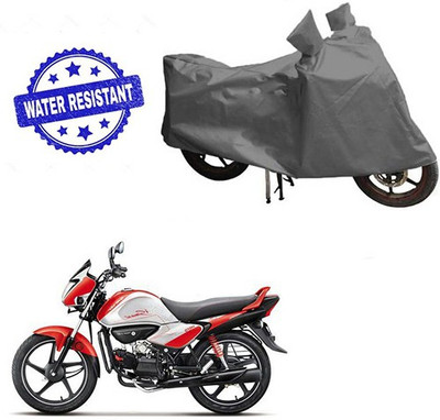 RPSENTTERPR Waterproof Two Wheeler Cover for Hero(Splendor I Smart, Grey)