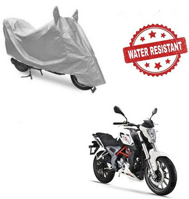 saanvi Two Wheeler Cover for DSK Benelli(TNT 25, Silver)