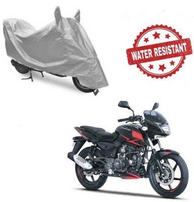 Feel heaven Two Wheeler Cover for Bajaj(Pulsar 180 DTS-i, Silver)