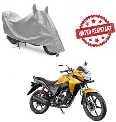 Atulit enterprises Two Wheeler Cover for Honda(CB Twister, Silver)