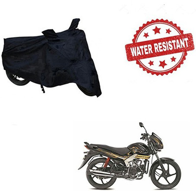 saanvi Two Wheeler Cover for Mahindra(Centuro, Black)