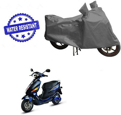 RPSENTTERPR Waterproof Two Wheeler Cover for Hero(Electric Cruz, Grey)