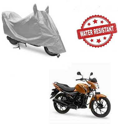 Atulit enterprises Two Wheeler Cover for Suzuki(Sling, Silver)