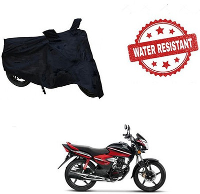 Feel heaven Two Wheeler Cover for Honda(CB Shine, Black)