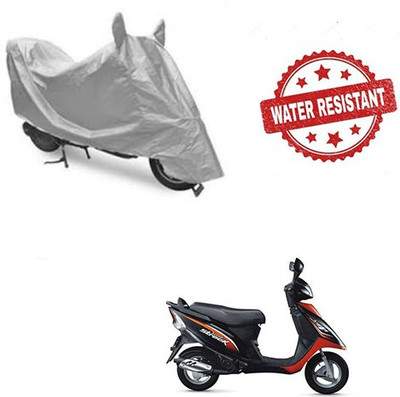 Atulit enterprises Two Wheeler Cover for TVS(Streek, Silver)