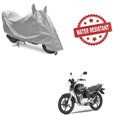 saanvi Two Wheeler Cover for Yamaha(Libero, Silver)