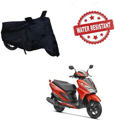 Feel heaven Two Wheeler Cover for Honda(Grazia, Black)