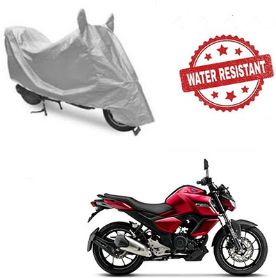 Atulit enterprises Two Wheeler Cover for Yamaha(FZ-S, Silver)