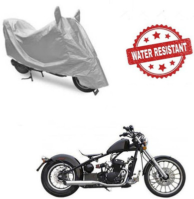 Atulit enterprises Two Wheeler Cover for Harley Davidson(Bobber 350, Silver)