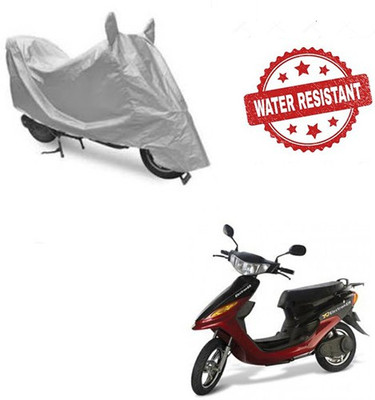 RPSENTTERPR Waterproof Two Wheeler Cover for Indus(Yo Style, Silver)