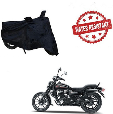 saanvi Two Wheeler Cover for Bajaj(Avenger 150 Street, Black)