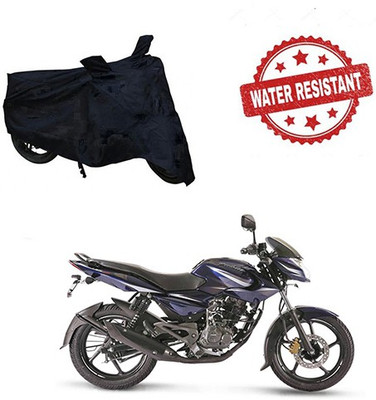 Feel heaven Two Wheeler Cover for Bajaj(Pulsar 135 LS DTS-i, Black)