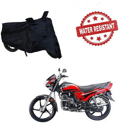 saanvi Two Wheeler Cover for Honda(Passion Plus, Black)
