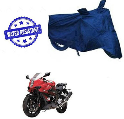 RPSENTTERPR Waterproof Two Wheeler Cover for Hyosung(GT650R, Blue)