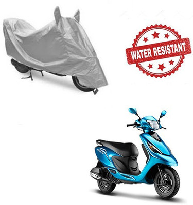 saanvi Two Wheeler Cover for TVS(Zest, Silver)