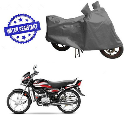 RPSENTTERPR Waterproof Two Wheeler Cover for Hero(CD deluxe, Grey)