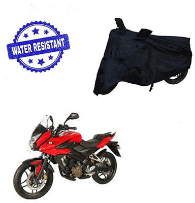 Feel heaven Two Wheeler Cover for Bajaj(Pulsar AS 150, Black)