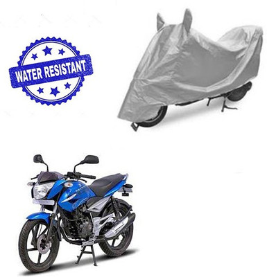 RPSENTTERPR Waterproof Two Wheeler Cover for Bajaj(XCD 125cc, Silver)