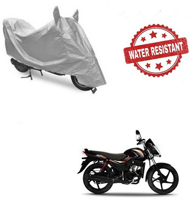 Atulit enterprises Two Wheeler Cover for Mahindra(Pantero, Silver)