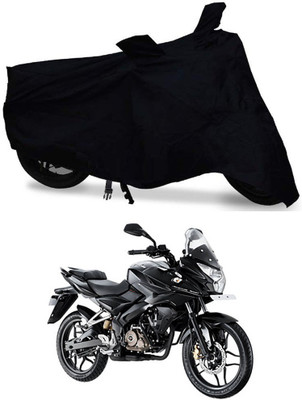 Amozkart Two Wheeler Cover for Bajaj(Pulsar AS 150, Black)