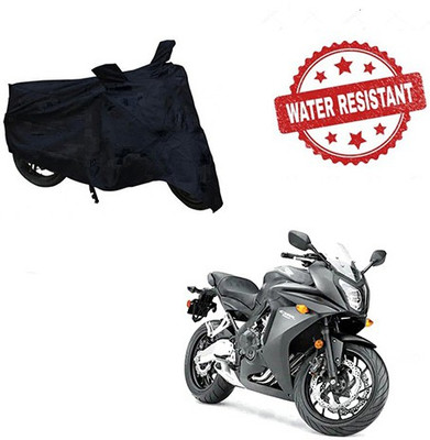 Feel heaven Two Wheeler Cover for Honda(CBR 650F, Black)