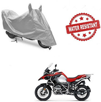 Atulit enterprises Two Wheeler Cover for BMW(R 1200 GS, Silver)