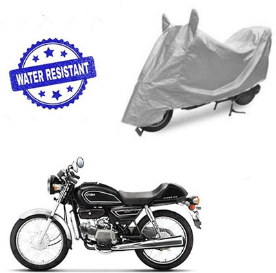 Atulit enterprises Two Wheeler Cover for Hero(Splendor Pro Classic, Silver)