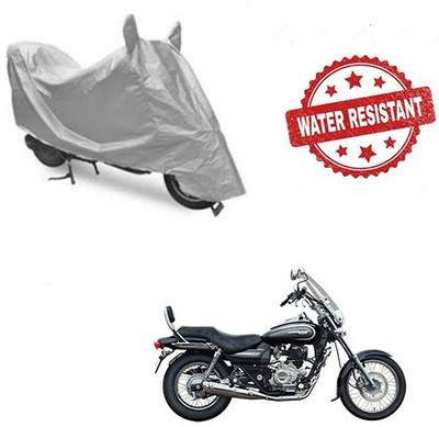 Atulit enterprises Two Wheeler Cover for Bajaj(Avenger 220 Cruise, Silver)