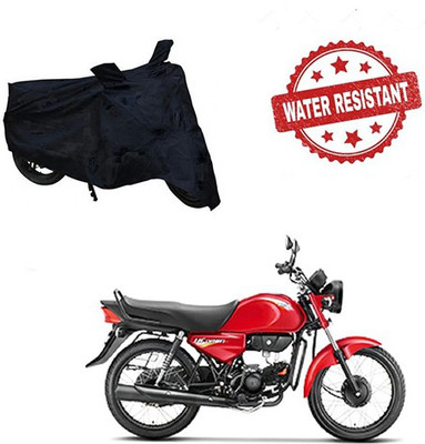 saanvi Two Wheeler Cover for Hero(CD Dawn, Black)