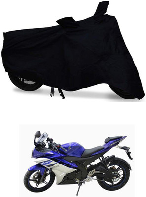 THE REAL ARV Two Wheeler Cover for Yamaha(R15, Black)