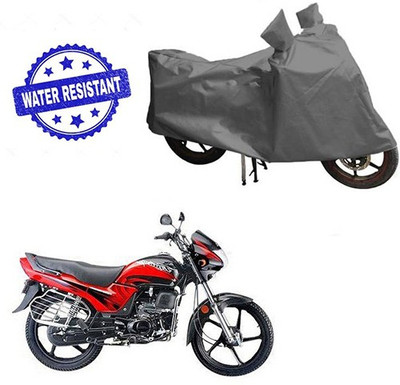 RPSENTTERPR Waterproof Two Wheeler Cover for Honda(Passion Plus, Grey)
