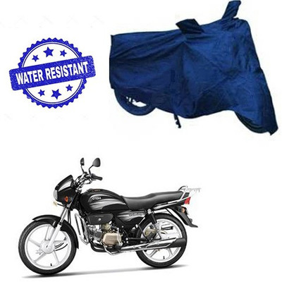RPSENTTERPR Waterproof Two Wheeler Cover for Hero(Splendor Plus, Blue)