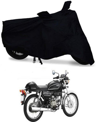 THE REAL ARV Two Wheeler Cover for Hero(Splendor Pro Classic, Black)