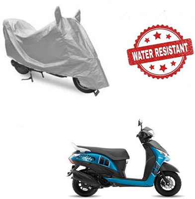 Atulit enterprises Two Wheeler Cover for Yamaha(Alpha, Silver)