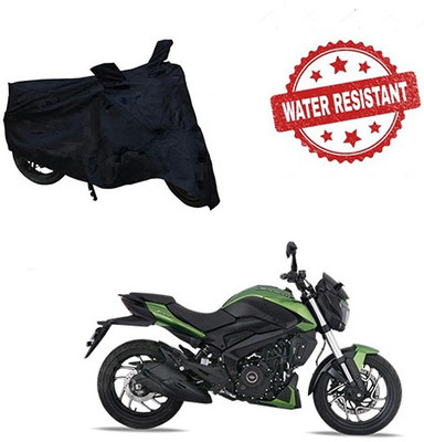 Feel heaven Two Wheeler Cover for Bajaj(Dominar, Black)