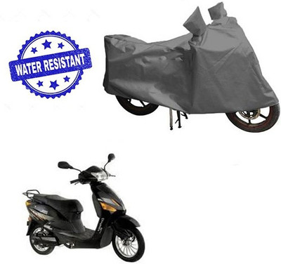 RPSENTTERPR Waterproof Two Wheeler Cover for Hero(Electric Zippy, Grey)