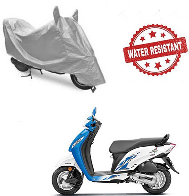 Atulit enterprises Two Wheeler Cover for Honda(Activa i, Silver)