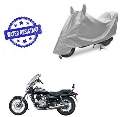Atulit enterprises Two Wheeler Cover for Bajaj(Avenger 220 Cruise, Silver)