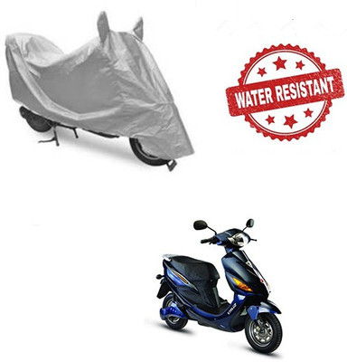 Atulit enterprises Waterproof Two Wheeler Cover for Hero(Electric Cruz, Silver)